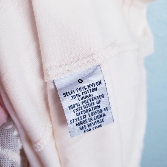 Baltic Born Clarisa Vintage Cream Lace Midi Dress - Picture 5 of 6